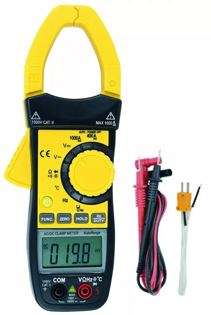 Testeur d'électricité : Pince ampèremétrique AC 600 A