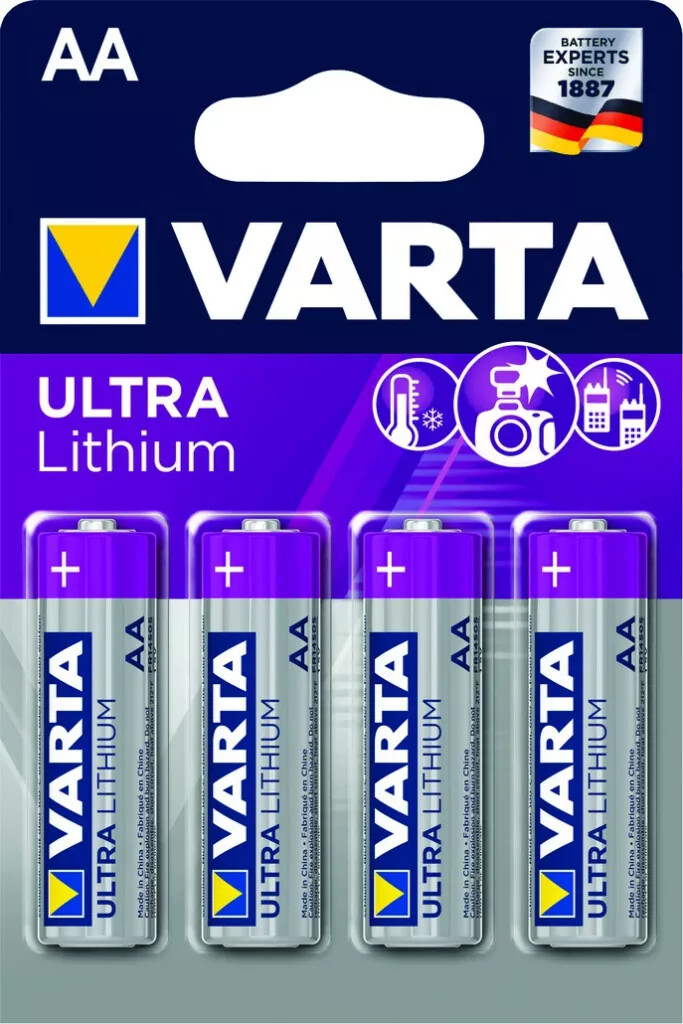 Pile bouton Varta CR2450 - 5 unités - batterie appareil photo