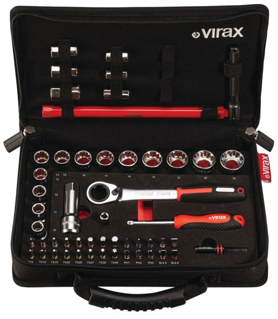 Coffret 51 outils spécial plomberie - VIRAX