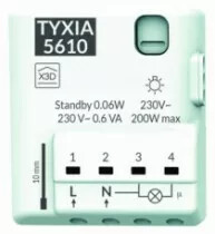 Solution domotique : Récepteur radio marche / arrêt pour interrupteur TYXIA 5610
