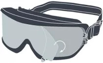 Lunettes masque : Boite de 10 sets de films de protection pour lunettes masques