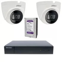 Vidéo surveillance : Pack Cameras + enregistreur + disque dur 1to