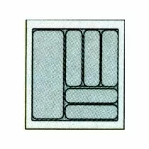 Accessoire pour tiroir antaro\intivo : Plastique gris recoupable de 441 à 520 mm